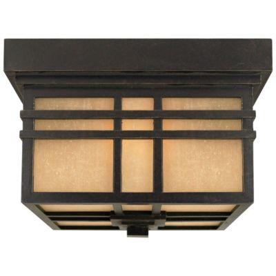 Hillcrest Outdoor Flushmount by Quoizel - Starlight Lighting USA and Canada